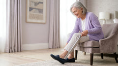 Knee replacement recovery comfortable clothing at home NICE1