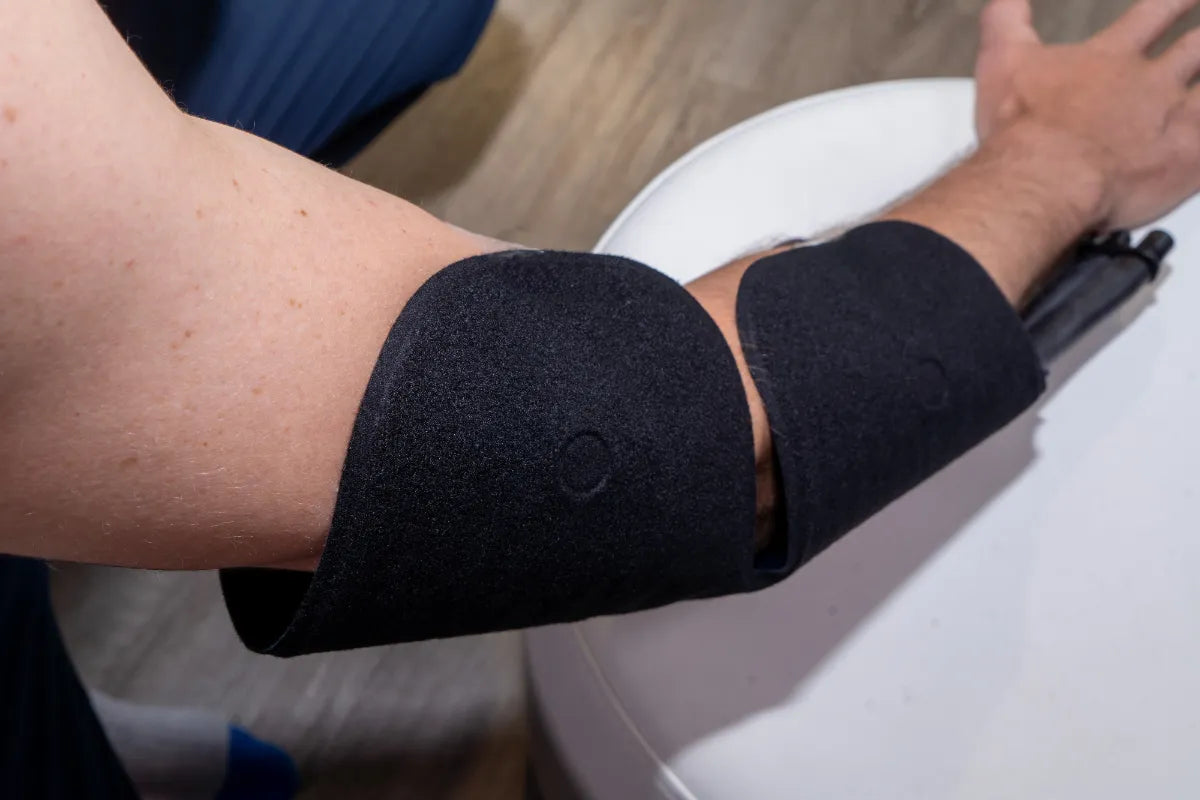 NICE1 Cold + Compression machine for elbow Recovery