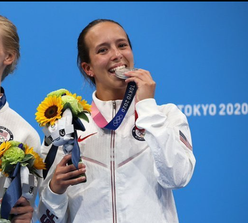 Jessica ParrattoOlympic DivingUS OlympianEight-time USA Diving National Champion & 2020 Olympic Silver Medalist.