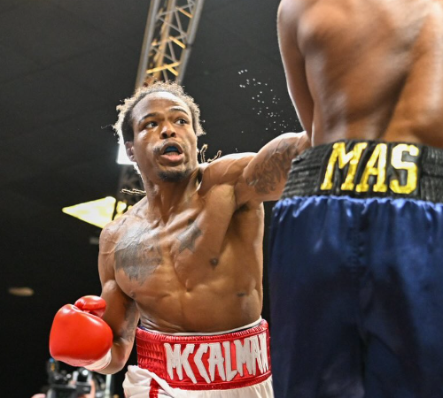Shawn McCalmanBoxingA1 Boxing AcademyDenver native, fighting in the Super Middleweight Division with a record of 17-1-0.